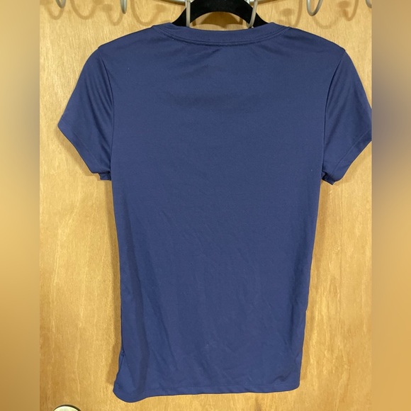 #76-ALO- cool fit short sleeve , navy in xs - Picture 2 of 4